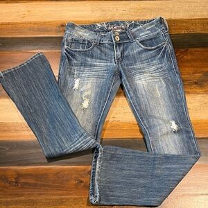 Knock Out Skinny Boot Jeans